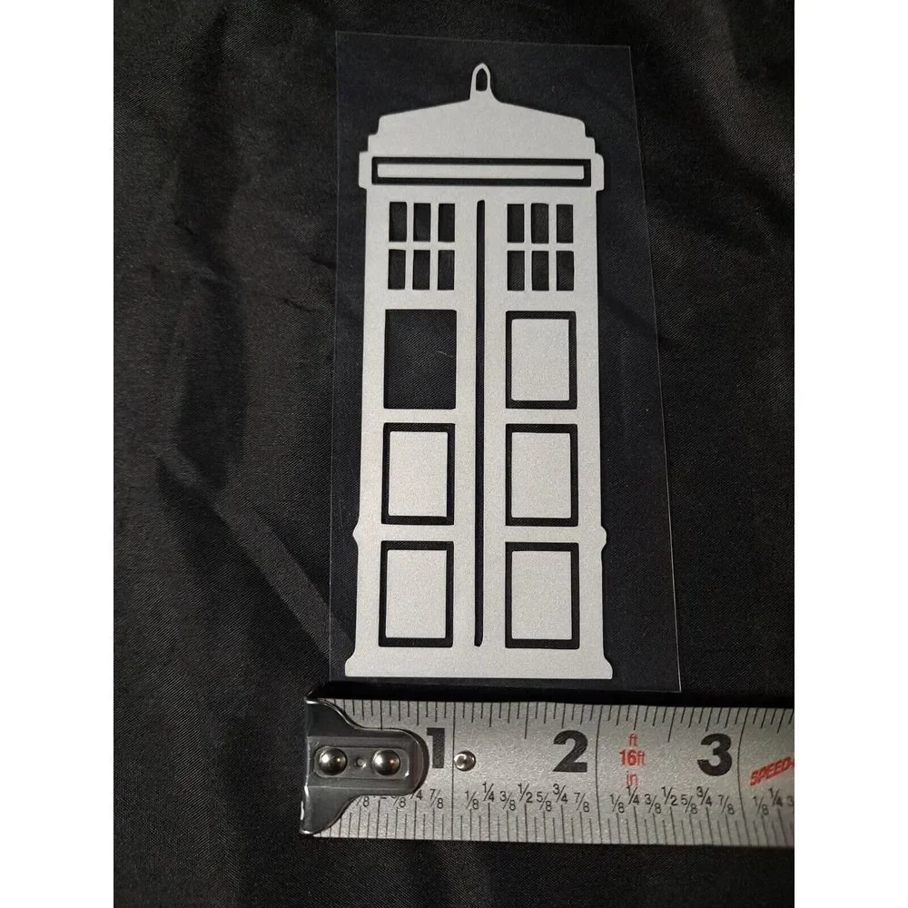 DOCTOR WHO -TARDIS -Vinyl Auto Decal -5